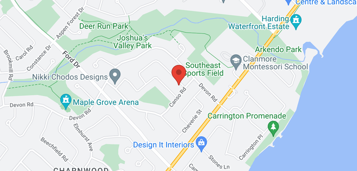 map of 164 CHEBUCTO Drive
